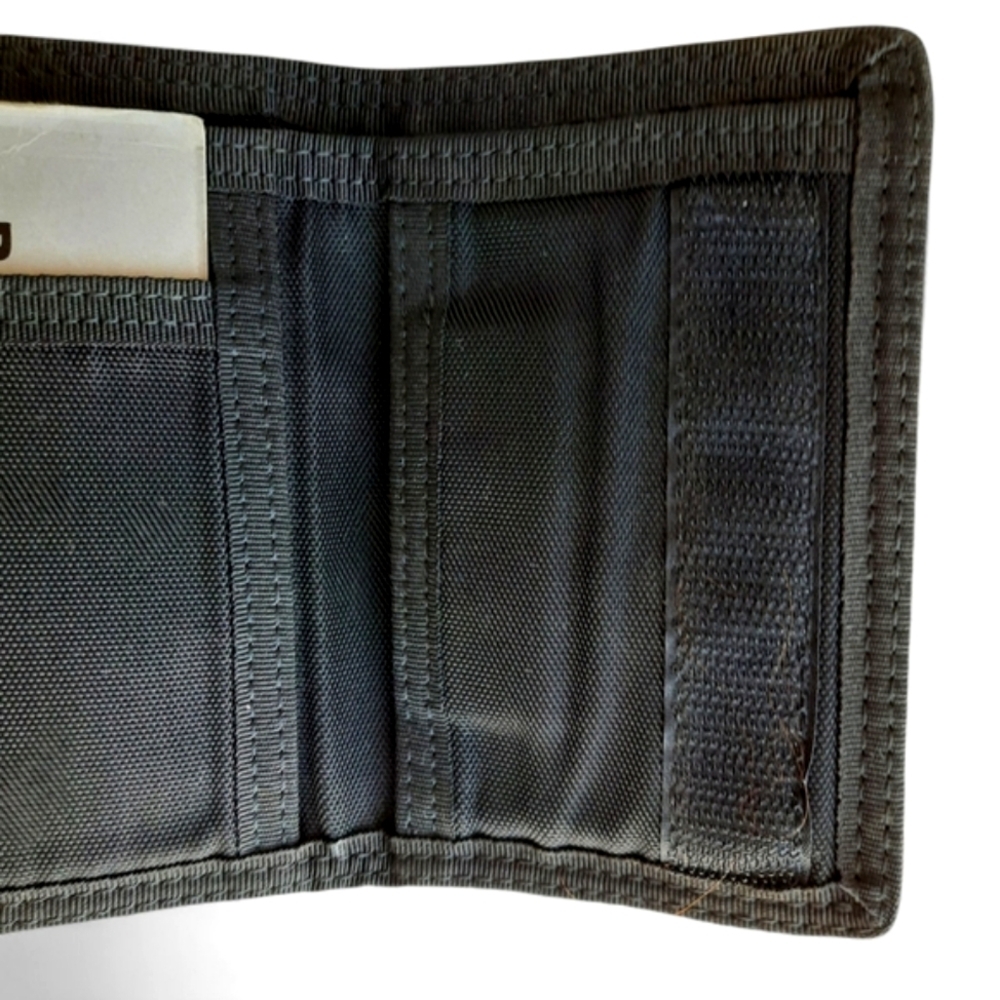 BALENCIAGA Acid Green Wallet Trifold Nylon Italy Zip Neon Yellow Black Luxury - Picture 11 of 13